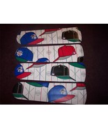 CUSTOM SPORTS ALL STAR BASEBALL LEAGUE TEAM CAPS / HATS CEILING FAN with... - $2,217.60 MXN
