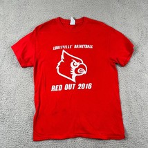Gildan Mens Red Short Sleeve Crew Neck Pullover T-Shirt Size Medium - $24.74
