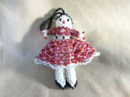 Zuni Native American Beaded Doll Michelle Ghahate Native American Beadwork  - $108.92