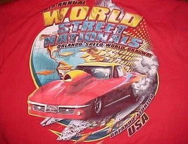 Orlando Speed World Dragway 16th Florida USA Street Nationals Red Polo S... - £7.77 GBP