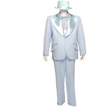 Formal Deluxe Tuxedo Costume, Light Blue - £175.21 GBP