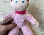 HABA Snug-up Dolly Luisa 8&quot; My First Baby Doll Pink Stuffed Soft - $21.49