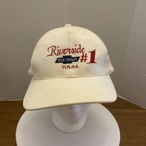 Riverside Tulsa Chevrolet Hat Cap Chevy White Red Strapback - £8.53 GBP