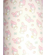 NEW Sanrio Hello Kitty My Melody Silk Touch Decorative Throw Blanket 40x... - £9.29 GBP