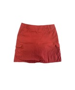 Dockers Womens Size 10 Rust Skort skirt shorts attached cargo - £11.66 GBP