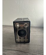 Vintage Kodak Brownie Junior Six-16 Film Camera Art Deco Face Untested - $34.48 CAD