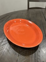 Homer Laughlin Fiesta Poppy 13.5&quot; x 9.5&quot; Large Oval Ceramic Serving Platter - $49.49