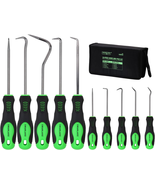 SWANLAKE 10PCS Pick and Hook Set, Pick Tool Set for Car Auto Oil Seal/O-... - $21.63