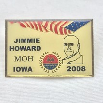 AMVETS Iowa Jimmie Howard Pin 2008 USA Veterans - £7.86 GBP