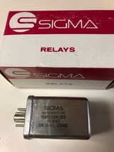 2 pack 50J02-120AC-SCO Sigma relay 50/60 hz 10a 28vdc 120vac - $187.00