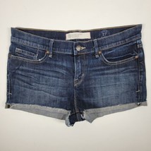 Marc By Marc Jacobs Jean Shorts 27 Standard Supply Slouchy Blue Cut Offs Cuffed - £13.67 GBP