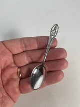 Stephen Foster Memorial Sterling Silver Souvenir Spoon 3 1/2&quot; White Springs, FL - £14.90 GBP