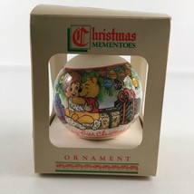 Baby&#39;s First Christmas Mementos Holiday Ornament Disney Winnie The Pooh Vintage - £23.61 GBP