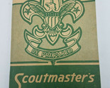 VINTAGE 1947 1948 EX CONDITION BSA SCOUTMASTER&#39;S TROOP PROGRAM NOTE BOOK - $15.79