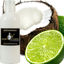 Coconut &amp; Lime Scented Bath Body Massage Oil Moisturizing Luxury - $16.95+