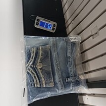 Rebel & Soul Women’s 12 Cotton Blend Faded Blue Distressed Skinny Jeans (31×30) image 8