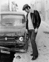 Jean-Paul Belmondo stands by Alfa Romeo Spider 1600 1971 The Burglars 12x18 post - £15.97 GBP