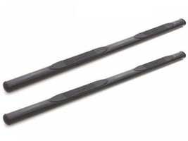 Lund 23673964 4&quot; OVAL  Straight Black Side Nerf Bars Toyota Tacoma  EXT Cab - £111.35 GBP