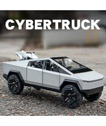 1/24 Tesla Cybertruck Diecast Metal Toy Car 1:24 Miniature Truck - £27.33 GBP
