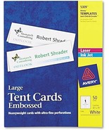 Avery Laser/Inkjet Embossed Tent Cards - $28.71
