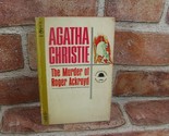 MURDER of ROGER ACKROYD by Agatha CHRISTIE! Vintage 1964 Pocket Books Pa... - $8.59