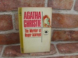 Murder Of Roger Ackroyd By Agatha Christie! Vintage 1964 Pocket Books Paperback! - £6.74 GBP