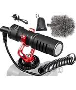 Movo VXR10 Universal Shotgun Mic for Camera - Camera Microphone for DSLR... - €31,55 EUR
