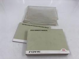 2018 Kia Forte Owners Manual Handbook with Case OEM N04B30057 - £21.16 GBP