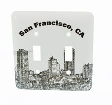 Light Switch Cover 3d Rose San Francisco CA Toggle Switch - €2,97 EUR