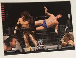 CM Punk Vs John Morrison Trading Card WWE Ultimate Rivals 2008 #8 - £1.52 GBP