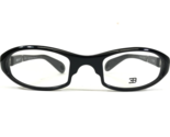 Bugatti Eyeglasses Frames ETTORE odotype 332-31 Polished Black Oval 47-2... - $111.83