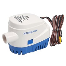 Bilge Pump For Boat Automatic Submersible 12V 1100Gph Bilge Water Pump With Floa - £39.30 GBP