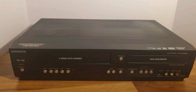Magnavox ZV450MW8A DVD VCR Combo 4 Head VHS Recorder AS IS FOR PARTS OR ... - $29.69