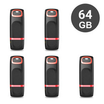 5 Pack 64GB USB 3.0 Flash Drive Thumb Memory Stick Pen Drive Storage Stick Mac - £39.48 GBP