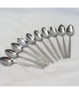 Stanley Roberts Dormel Oval Soup Spoons 7-1/2&quot; Stainless  Lot of 10 - $664.76 MXN