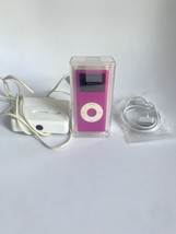 Apple iPod nano 2nd Generation Pink (4 GB) A1199 Tested &amp; Works Bundle - £27.24 GBP