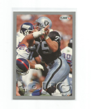 Howie Long (Oakland Raiders) 1993 Fleer Card #425 - £2.39 GBP