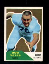 1960 FLEER #36 BOB YATES EX PATRIOTS *X94303 - $6.86