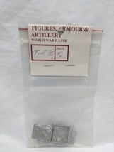 Figures Armour Artillery World War II Line TUR35 Metal Vehicle Miniature - $15.84