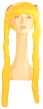 Lacey Wigs Deluxe Moon Lady Costume Wig Yellow - £81.65 GBP