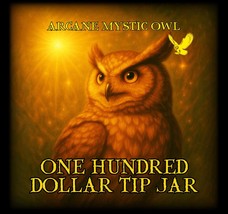 Spiritual 100 Dollar Tip Jar – Thank You for Supporting My Work - $100.00