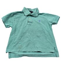 Ralph Lauren Pique Polo Shirt Baby Toddler 18-24 Months Teal Short Sleev... - $13.86