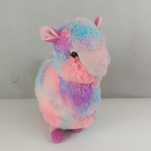 Kellytoy Bright Colorful Pastel Super Soft Llama 12&quot; Plush - £7.24 GBP