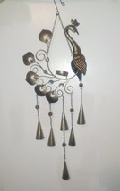 Homesmart Peacock Shaped Metal Wind Bell Chimes - £20.07 GBP