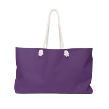 Tote Bags, Purple Weekender Tote Bag - £39.95 GBP