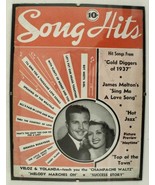 Vintage Sheet Music SONG HITS MAGAZINE 1937 Veloz &amp; Yolanda Jazz Champag... - £8.67 GBP