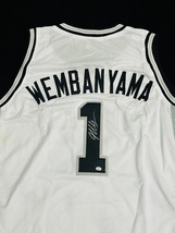 Victor Wembanyama Signed San Antonio Spurs Basketball Jersey COA - £308.12 GBP