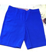Rafaella Women&#39;s Belted Supreme Stretch Short, Yacht Blue, 16 - $24.60 CAD
