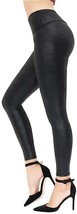 Faux Leather Legging for Women Black Leather Pants High Waist Sexy Skin (Size:L) - £14.72 GBP
