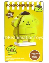 Sanrio Hello Kitty &amp; Friends Pompompurin Figure Build Building Blocks 11... - £19.65 GBP